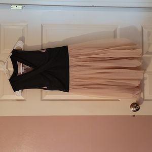 HD in Paris Black Pink Cocktail The DARLA Dress sz M